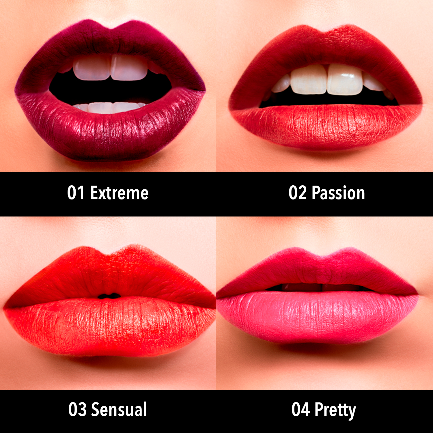 galeria colores labios magnetic lipstick